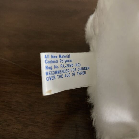 Vintage B.J. Toy Sparky Dalmatian puppy dog 7" Plush stuffed animal Hat - Picture 8 of 10